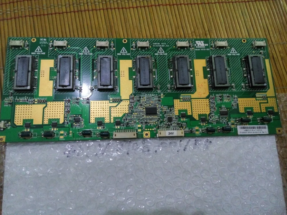

4H.V0708.001/E5 48.V0708.001/E2 V070-001 high voltage board for connect with T-CON connect board