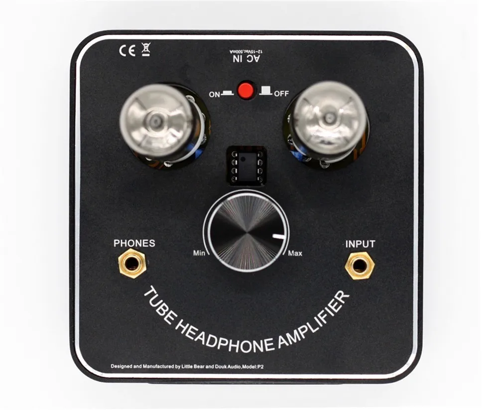 

2017 New Pattern P2 Black Electron Tube Amps Bile Duct Headset Amplifier Ear Put Bring LED Spectrum