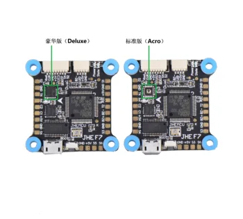 

JHEMCU 30.5x30.5mm Dual Gyro F7 Flight Controller AIO OSD 5V 8V BEC & Black Box for RC Drone FPV Racing Multicopter Spare Parts