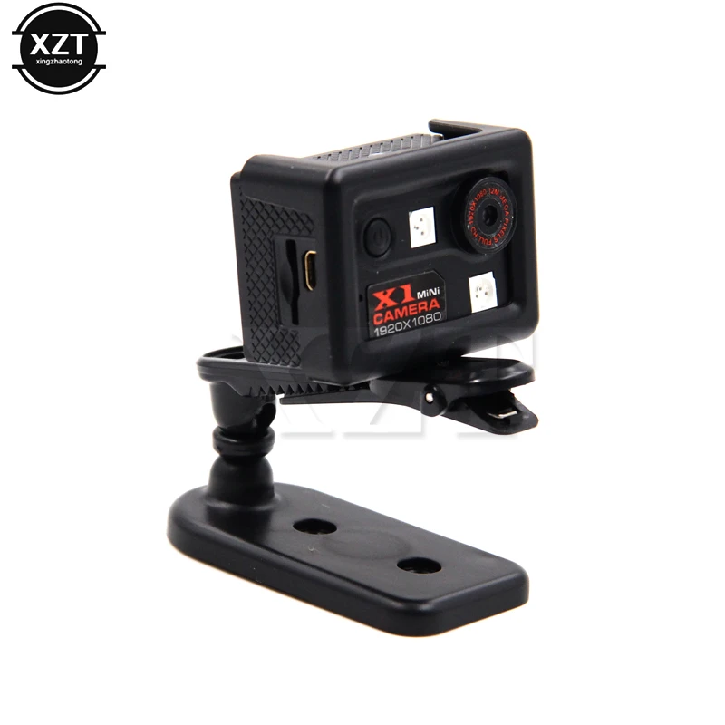 

X1 Mini Camera Night Vision Camcorder Motion Sensor HD 1080P for Car DVR Infrared Video Recorder Support TV out for Mac Windows