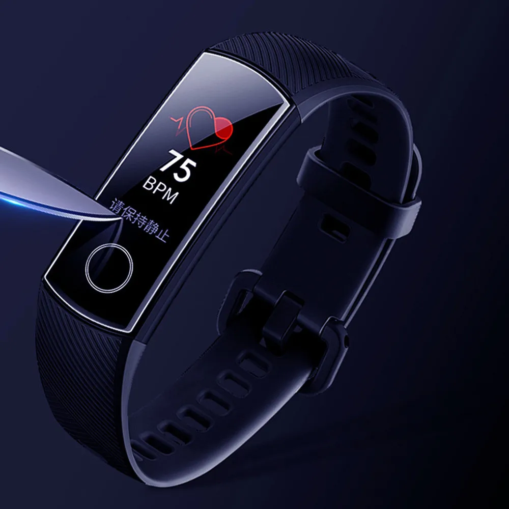 Смарт-часы умные часы Smartband mi band 1/3/5 шт. полный охват гидрогель прозрачный Экран Защитная пленка для huawei Honor 4