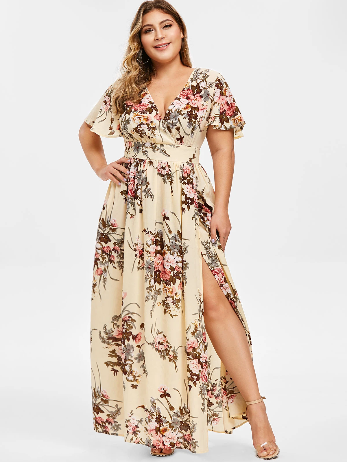 rosegal plus size maxi dresses