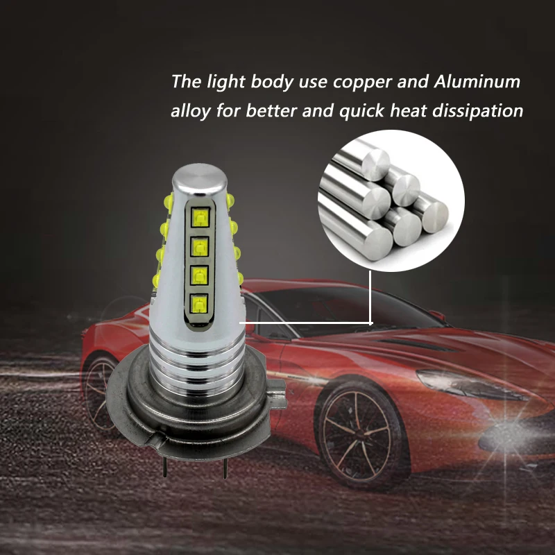 KEPUSI 2x H7 80W cree chip High Power Car LED Light Source Fog lamp Auto DRL Day running light Driving lamp Truck 12V 24V white KEPUSI 2x H7 80W cree chip High Power Car LED Light Source Fog lamp Auto DRL Day running light Driving lamp Truck 12V 24V white