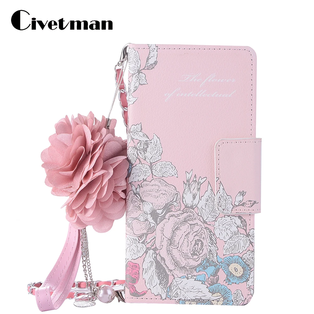 

Cover Phone Case For Samsung Galaxy Note 8 N950F 6.32" Flip PU Leather Shell Luxury Rose Flower Holster Chain Bag High Quality