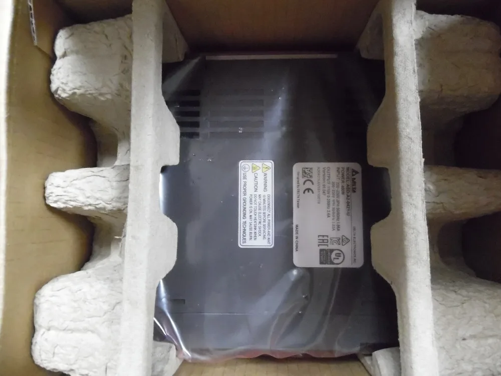 AC 220 V 400 W 0.4KW Delta Серводвигатель для станков с ЧПУ ASD-A2-0421-U+ ECMA-C10604SS сервопривод Комплект с тормозом