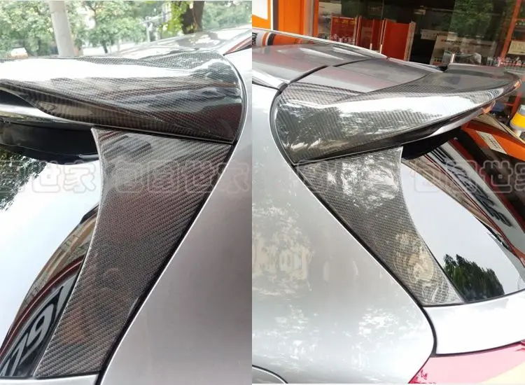 Подходит для Mercedes Benz GLA углеродного волокна заднего стекла фланг C сообщению вложение тыла заднего стекла