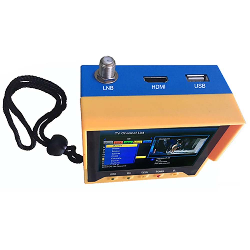 KPT 356H DVB-S2 T2 Satfinder New arrival Fast Tracking Full HD Digital Satellite Finder Meter MPEG-4 Modulator DVB-S Sat Finder