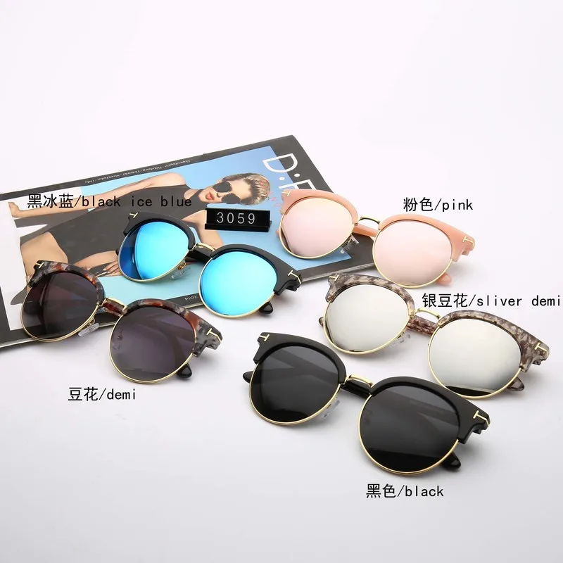 S3059 высокое качество UV400 поляризованные Бабочка Стиль Открытый градиентная расцветка; Высота Модные солнцезащитные очки для молодых леди