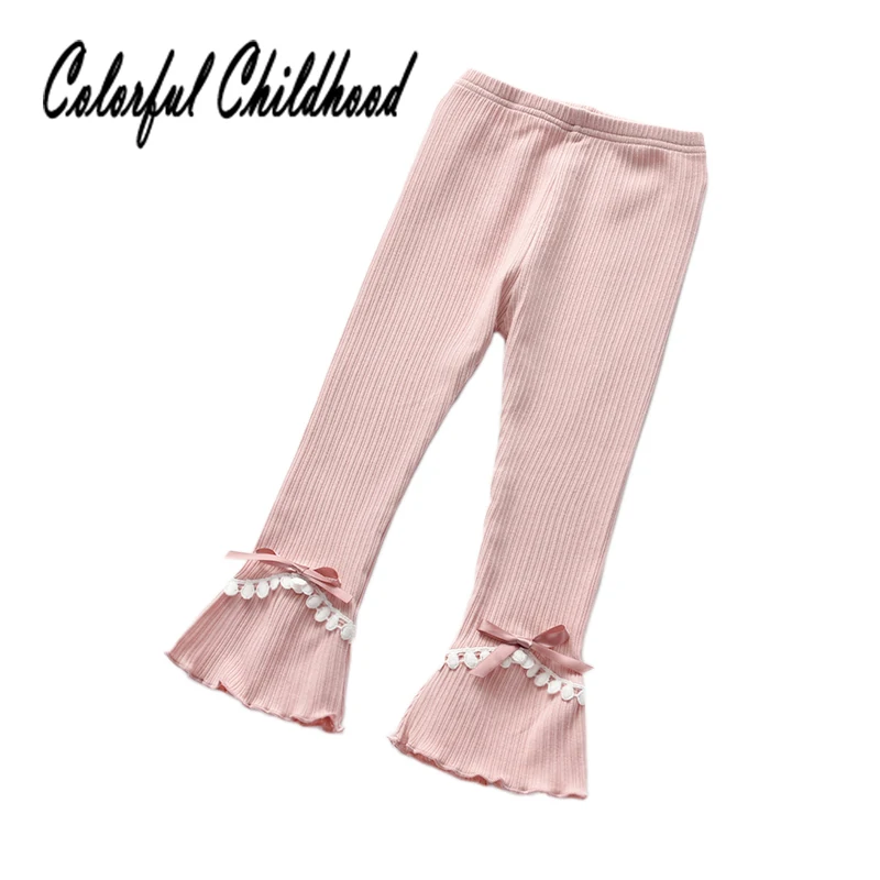 Kid Boys Girls Trouser Casual Comfort Long Pants Bloomer Leggings Bottoms Cotton