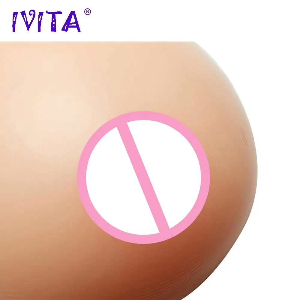 IVITA 4100 г огромная накладная силиконовая грудь формирует накладные груди для