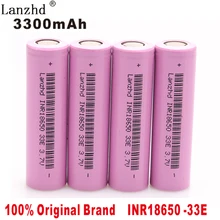 4PCS 2018 100% New Original brand 18650 3300mah Lithium 3.7V INR18650 33E Rechargeable Battery For Flashlight batteries 4PCS 2018 100% New Original brand 18650 3300mah Lithium 3.7V INR18650 33E Rechargeable Battery For Flashlight batteries