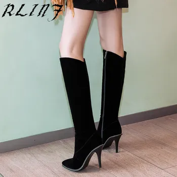 

RLINF Shoes Women Winter Knee High Boots