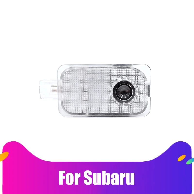 

2pcs car logo door light for Subaru Forester Outback Legacy Impreza XV led welcome light auto Laser projection shadow lamp