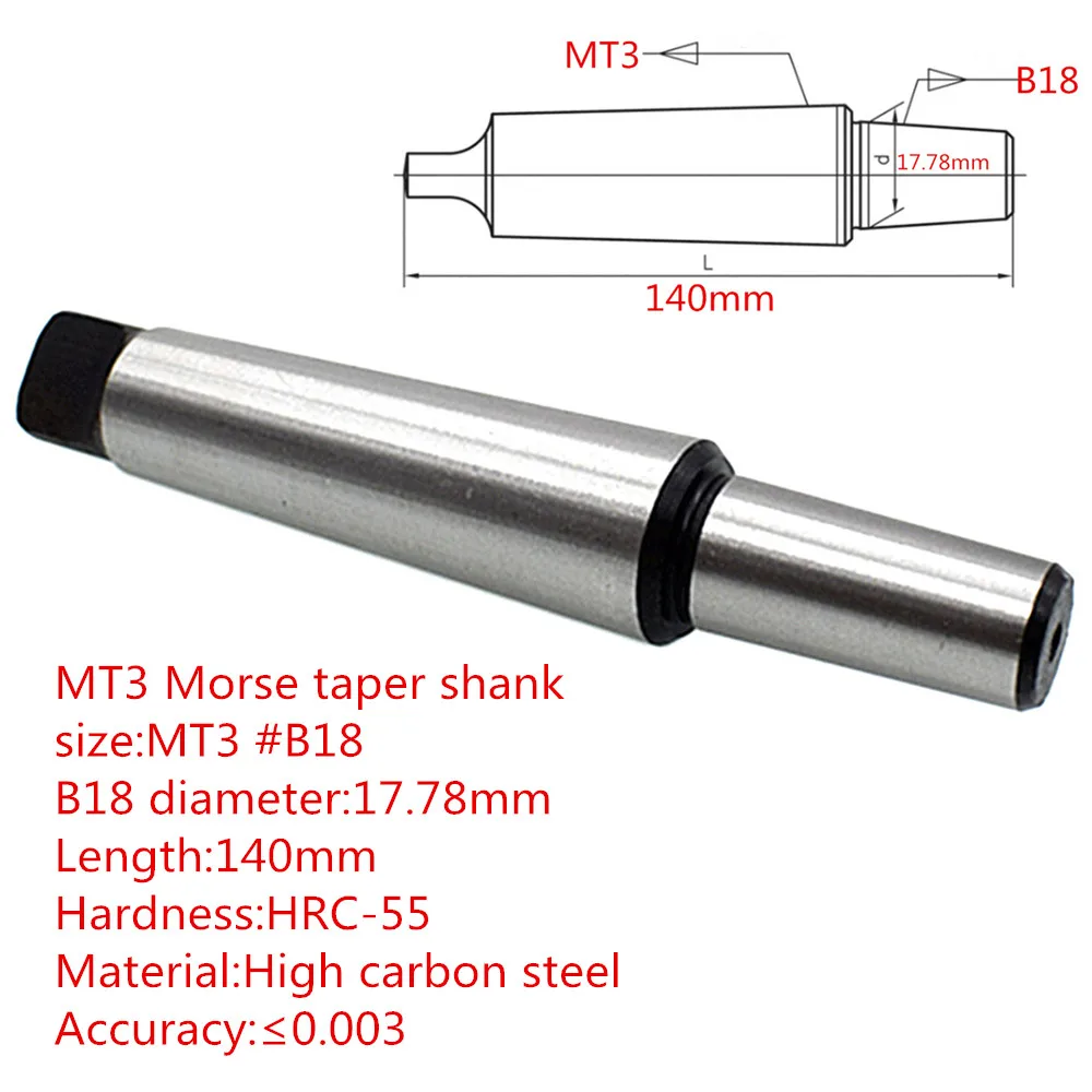 MT2 MT3 конус MT2 для B16 MT3 для B18 оправка для сверлильного патрона адаптер плоский хвост сверление хвостовиком токарный станок для беседка сцепного устройства Инструменты