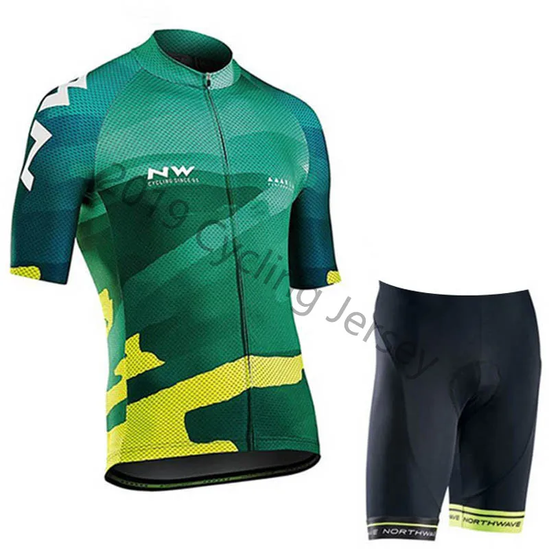 NW Northwave Pro Team 2019 Men Cycling Jersey Sportswear Summer MTB bike clothing Ropa Ciclismo hombre Quick Dry bib shorts set NW Northwave Pro Team 2019 Men Cycling Jersey Sportswear Summer MTB bike clothing Ropa Ciclismo hombre Quick Dry bib shorts set