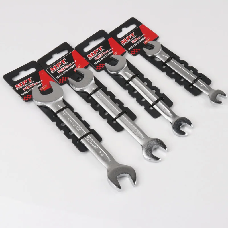 European double open spanner 6 27mm Universal Open End Wrench Double