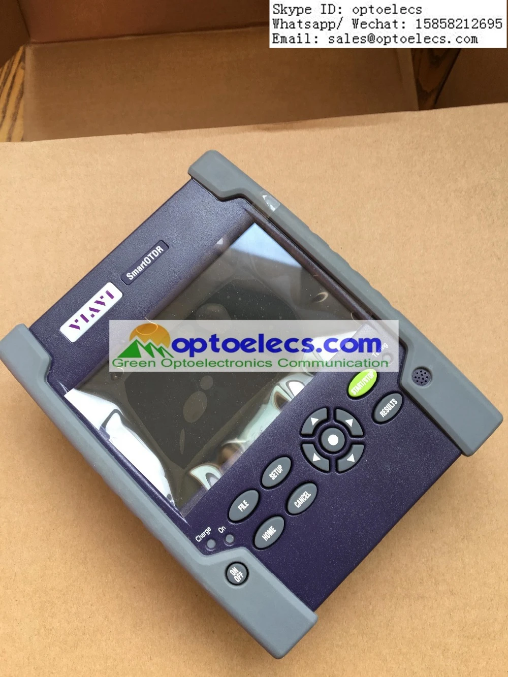 DHL Бесплатная доставка JDSU/ Viavi SmartOTDR 100A SM OTDR с E126A модулем 1310/1550nm динамический 37/35 дБ