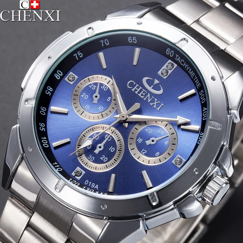 Prix pour Chenxi 2017 quartz montre hommes top marque de luxe célèbre poignet montres homme horloge en acier inoxydable montre-bracelet homme relogio masculino Prix pour Chenxi 2017 quartz montre hommes top marque de luxe célèbre poignet montres homme horloge en acier inoxydable montre-bracelet homme relogio masculino