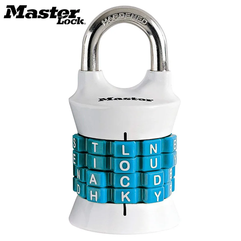 Master Lock Digit Combination Password Lock Zinc Alloy Security Lock Suitcase Luggage Coded Lock Cupboard Cabinet Locker Padlock (5)