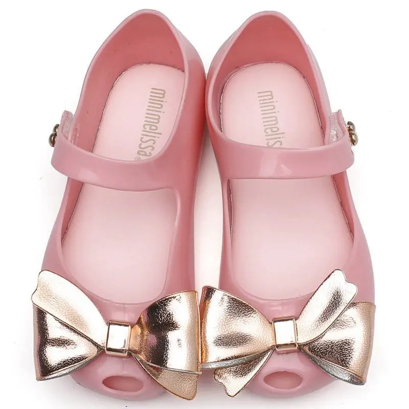 Обувь для девочек; Новинка; сандалии с бабочкой; пляжная обувь с открытым носком