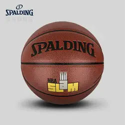 Оригинальный SPALDING мужской 7th Баскетбол НБА Баскетбол введение серия SLAM Dunk PU баскетбол 74-441Y