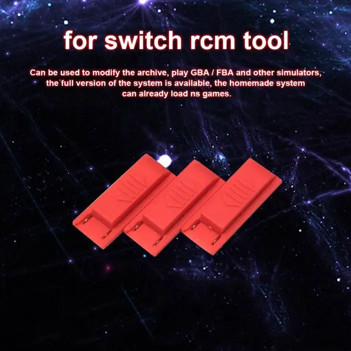 Сменный переключатель RCM инструмент пластиковый джиг для nintendo Switchs XR649