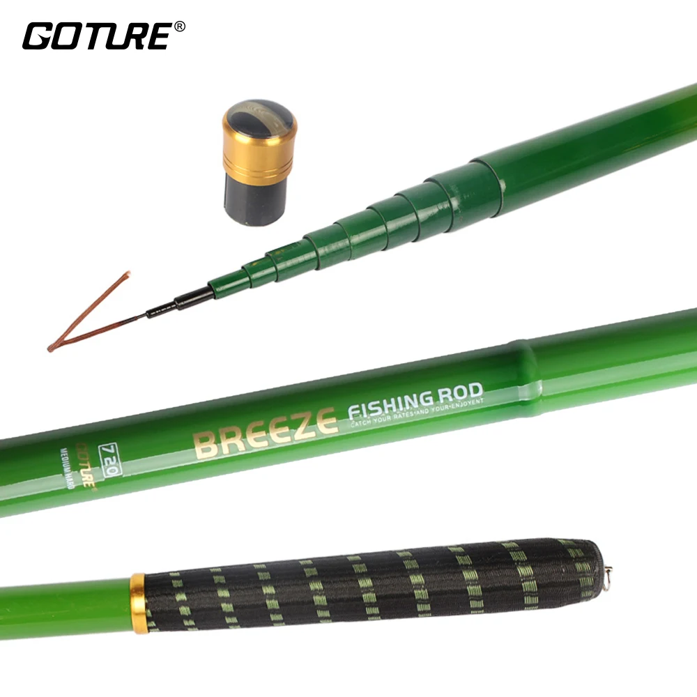 Goture نسيم جدا ضوء 3:7 الكارب الصيد قضيب 3.6 M-7.2 M 32 T ألياف الكربون الأخضر اللون تيار تلسكوبي Tenkara الصيد قضيب Goture نسيم جدا ضوء 3:7 الكارب الصيد قضيب 3.6 M-7.2 M 32 T ألياف الكربون الأخضر اللون تيار تلسكوبي Tenkara الصيد قضيب