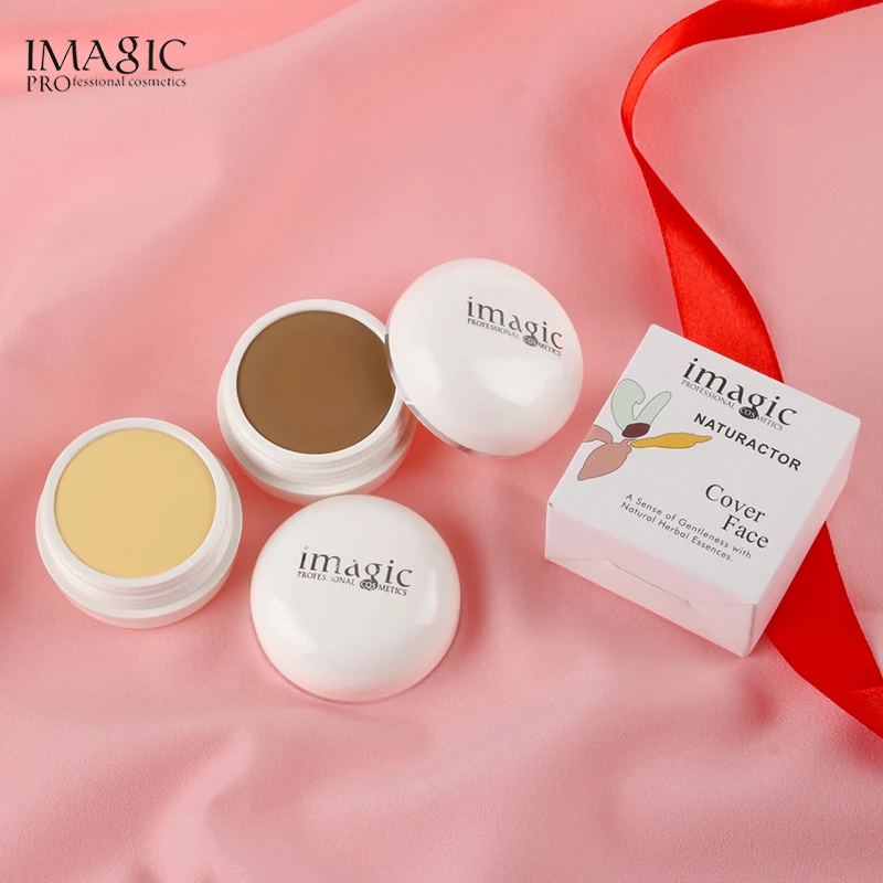 

IMAGIC Make Up Camouflage Concealer Cream 10 Colors Optional Moisturizing Oil-control Waterproof Contour Makeup Face Primer