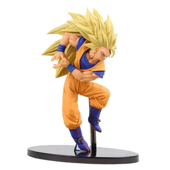 

Original banpresto Dragon Ball Z figure super saiyan 3 son goku Figurine PVC Action Figure Collectible Model Toy
