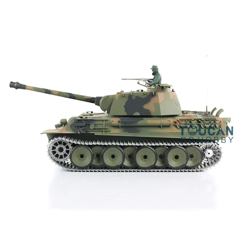US Stock Fast Free 2.4Ghz HengLong 1/16 Scale Upgraded Metal Version
