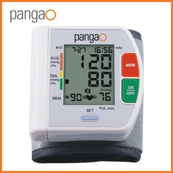 

Pangao A5 Smart Wrist Blood Pressure Monitor Digital Tonometer Meter Tensiometro De Brazo For Older Health Care CE FDA Gift