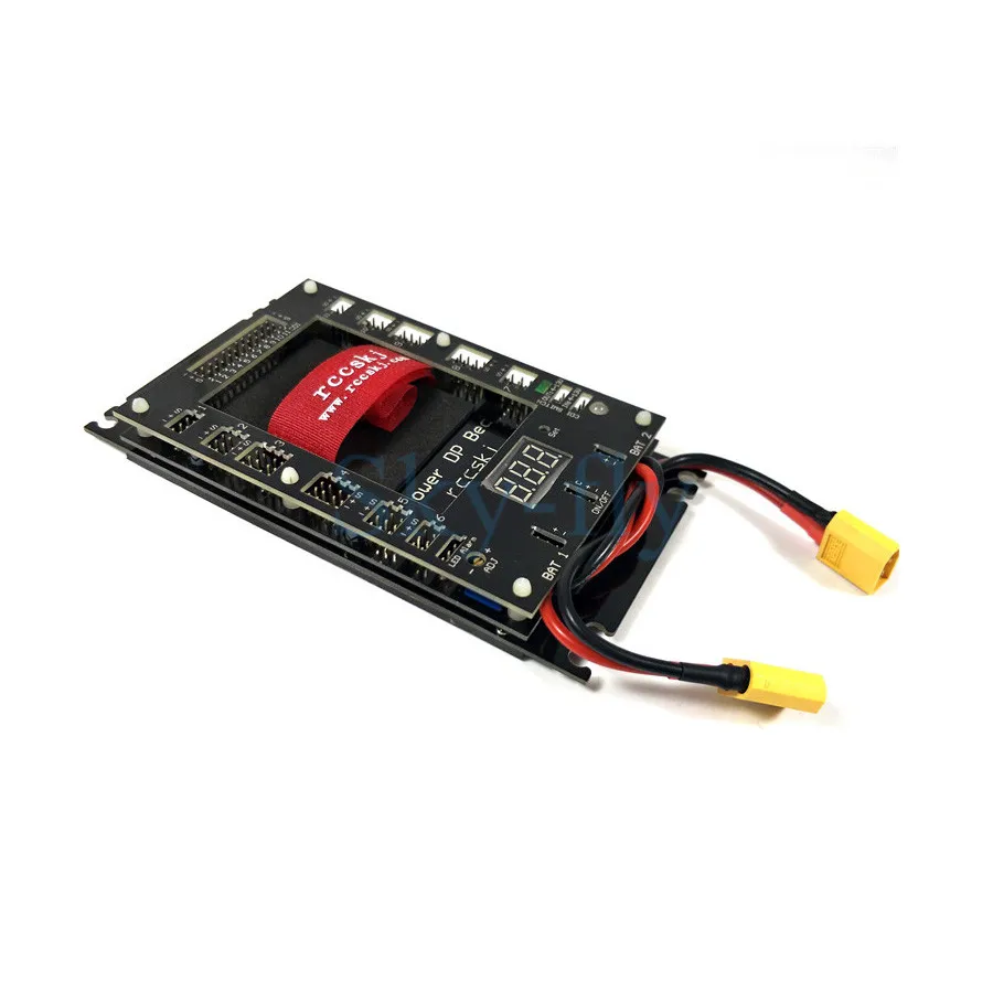 RC 모델 비행기용 전원 DP Bec Servo 섹션 보드, 통합 CDI 원격 차단, E3102 power board
