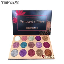 Палитра теней для век Блеск Палетка теней для глаз прессованный блеск набор теней для век 15 цветов мерцающие тени для век палитра цветов