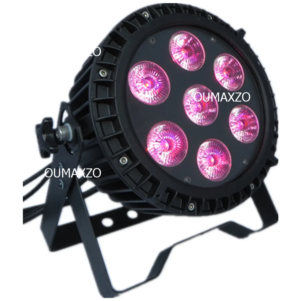 Conduziu a Luz do Palco Rgbaw plus uv Rgbwa plus uv w ao ar 6in1 6 Pçs e lote Slimpro 7 18 Livre Par 64 à Prova d' Água Luz Par 6in1 7 12 w à Prova d' Água 11 Cheap Efeito de Iluminação de palco