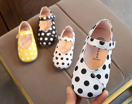 

girls shoes princess cotton shoes polka dots kids spring autumn shoe nina sapatos fun SandQ baby 2019 new chaussure de bebe