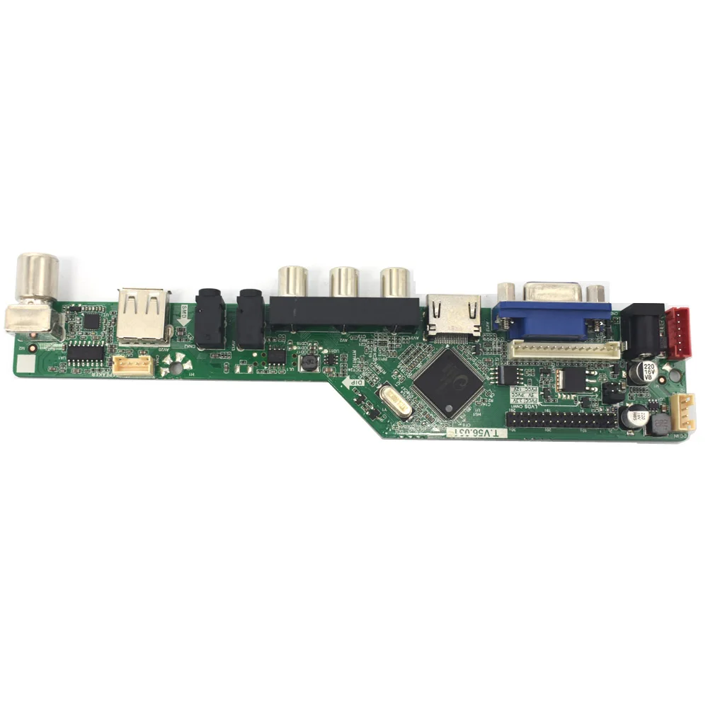HDMI VGA AV USB аудио ЖК экран плата контроллера для 14 &quot15 6&quot B140XW01 B156XW02 LP156WH2 B156XW04 B156XTN02.1