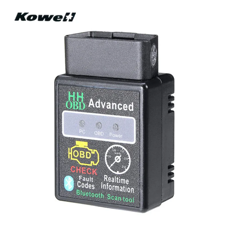 KOWELL Мини ELM327 автомобильный OBD2 CAN BUS сканер инструмент с функцией Bluetooth OBDII Умный интеллектуальный диагностический поддерживает чип супер