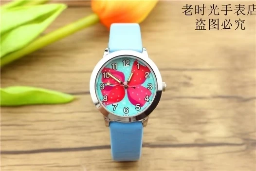 Children's lovely luminous digital quartz watch primary school cartoon bow strap watch children's watch Children's lovely luminous digital quartz watch primary school cartoon bow strap watch children's watch