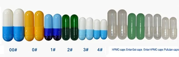 5000 шт Размер 000 Прозрачная Жесткая желатиновая капсула, 000# прозрачная пустая капсула, гелевая капсула- Соединенные и разделенные доступны
