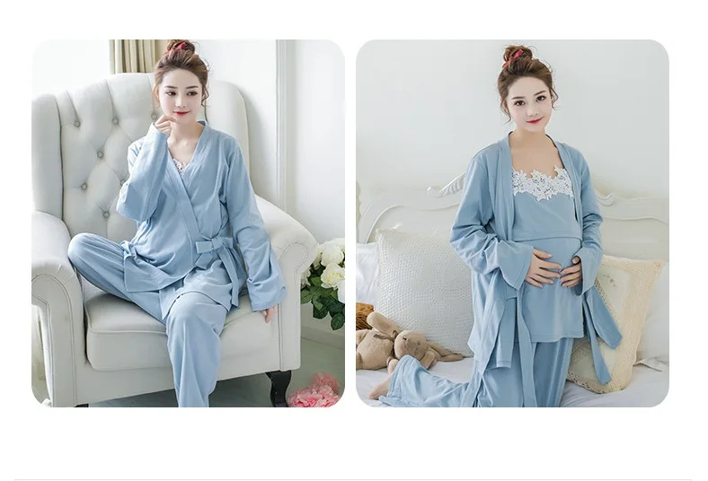 Летние хлопковые пижамы для беременных женщин, пижамы для кормящих после родов, пижамы для кормящих женщин, одежда для кормления