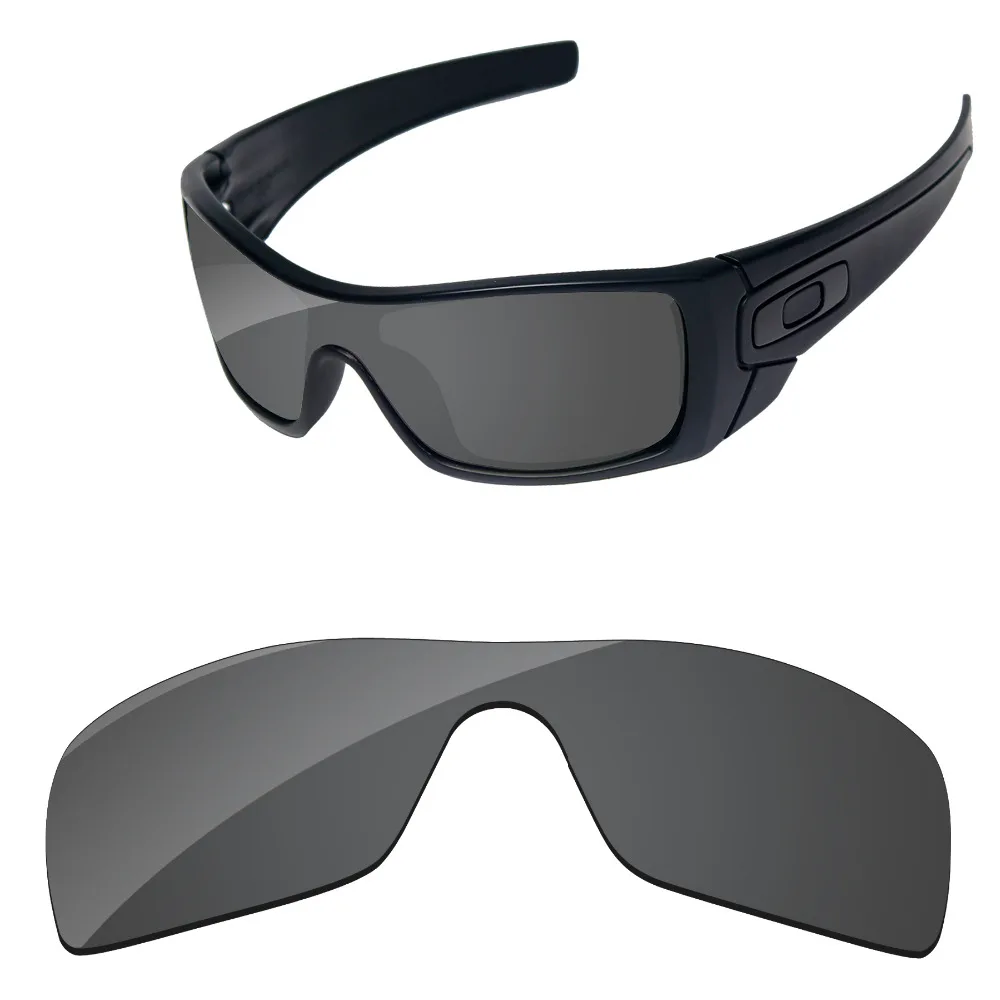 

Polycarbonate-Black Replacement Lenses For Batwolf Sunglasses Frame 100% UVA & UVB Protection