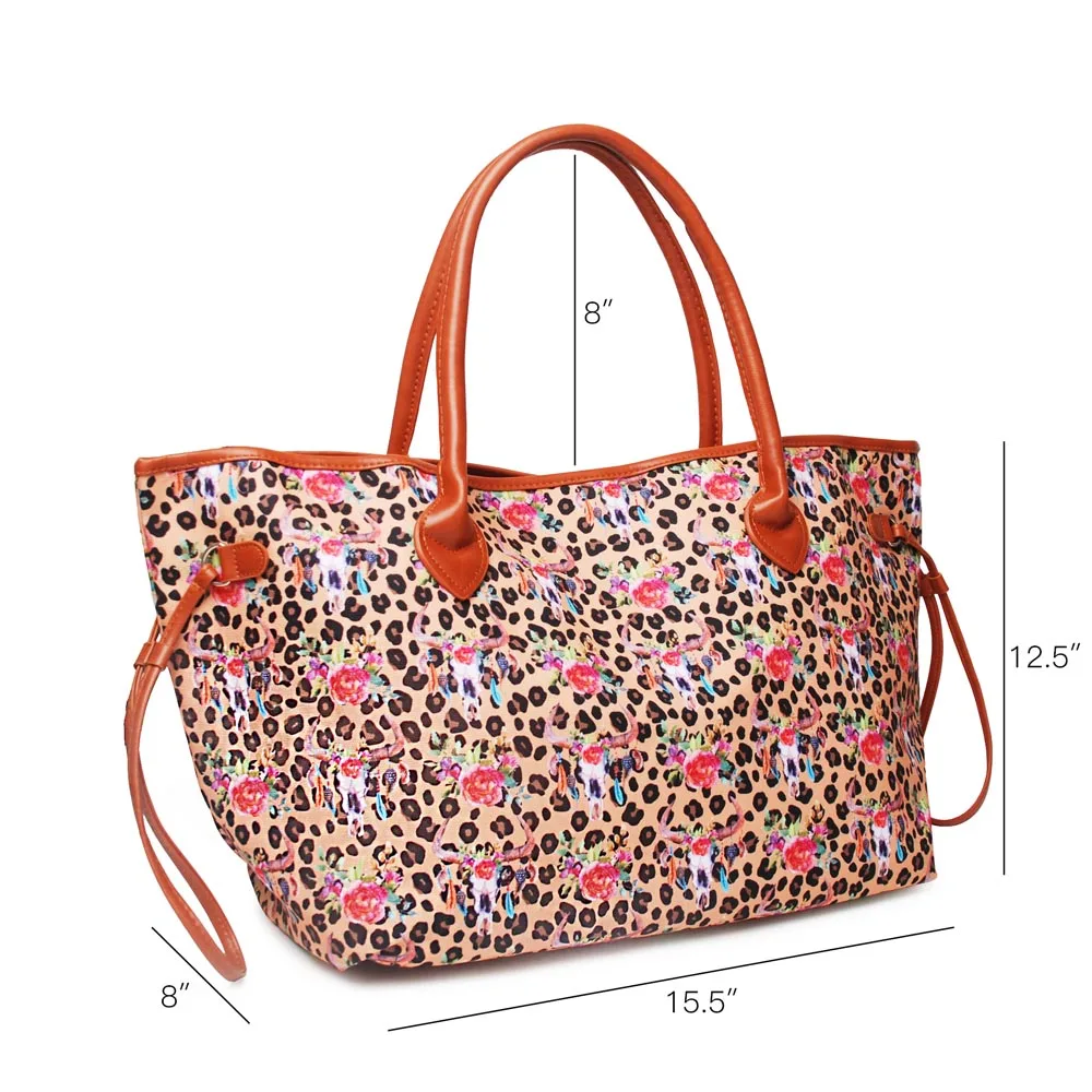 1209-flower leopard tote (3)