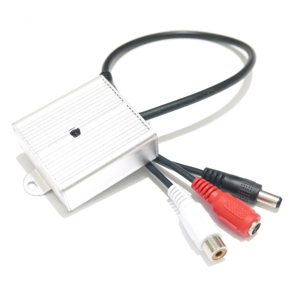 

CS-07 Sound Monitor Audio Pickup Security Listening for CCTV Camera Audio Camera Microphone