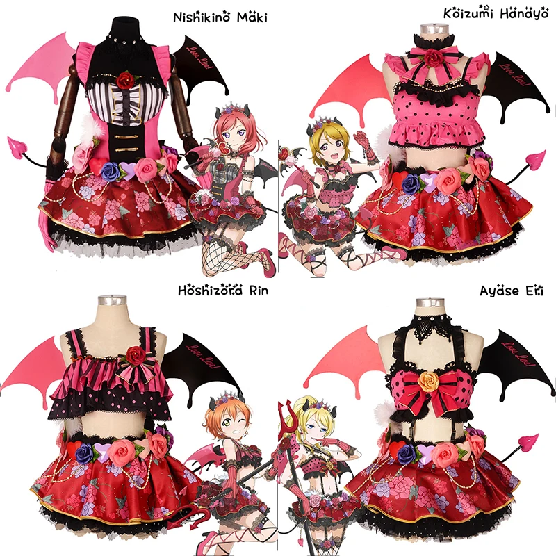 Аниме Комикс LoveLive! Костюм для косплея школьного идола косплей костюм Kousaka Хонока
