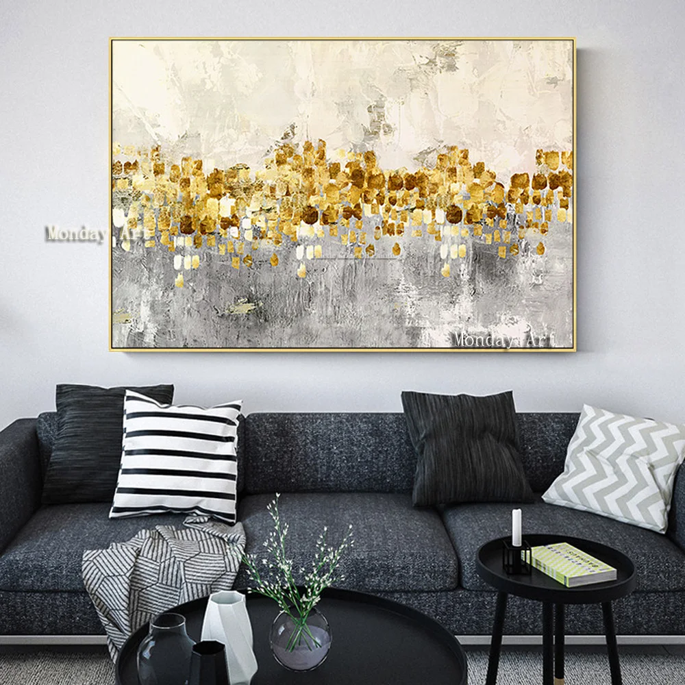Canvas-painting-acrylic-gold-art-modern-abstract-painting-quadro-cuadros-decoracion-Wall-art-Pictures-for-living (2)