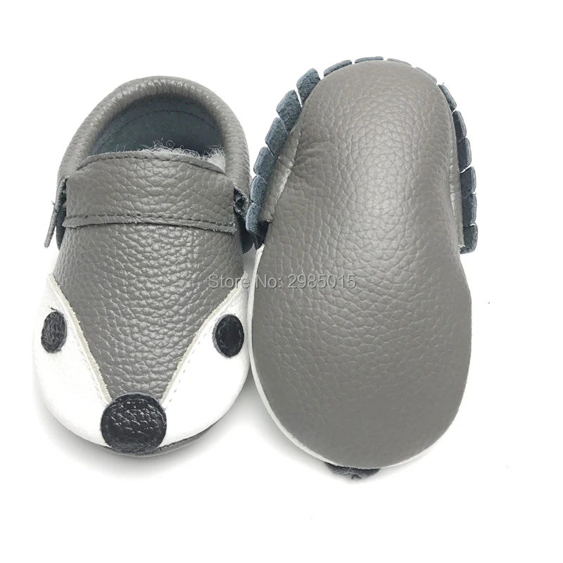Новая мода новорожденных Обувь для младенцев Пояса из натуральной кожи лиса Стиль с бантом и без лук Мокасины для маленьких девочек первых