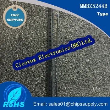 

100pcs/lot MMBZ5244B 5244 SOT-23 DIODE ZENER 14V 225MW SOT23-3