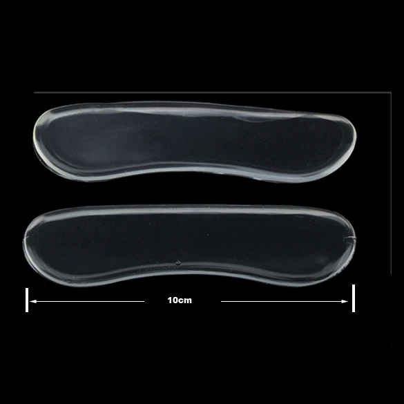 Удобные Противоскользящие силиконовые гелевые подушечки для обуви, защитные накладки для ног, прозрачные