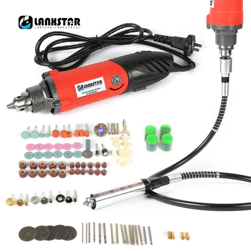 Lanxstar 7500WS Flexible Shaft Polishing Engraving