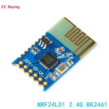 

JDY-40 NRF24L01 BK2461 2.4G Wireless Transceiver Module Serial Port Transmission Remote Communication Electronic DIY For Arduino